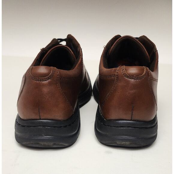 Dunham By New Balance Mens Bryce Oxfords Brown Leather Shoes Size 11.5D DAA03BR main image 6